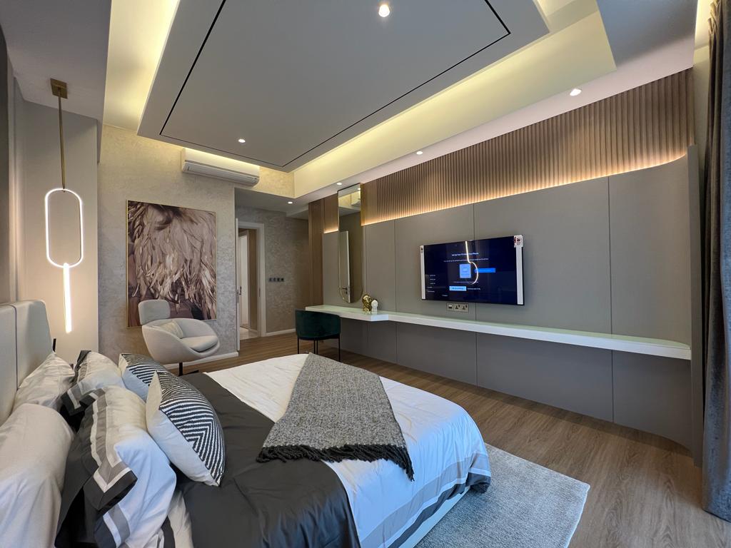 Luxury master bedroom at Icon Mont Kiara